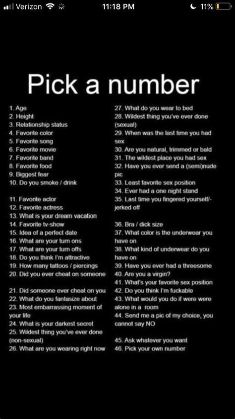 Pick A Number Between 1 and 7 .